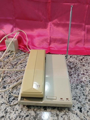 Vintage itt cordless phone - cordless,
